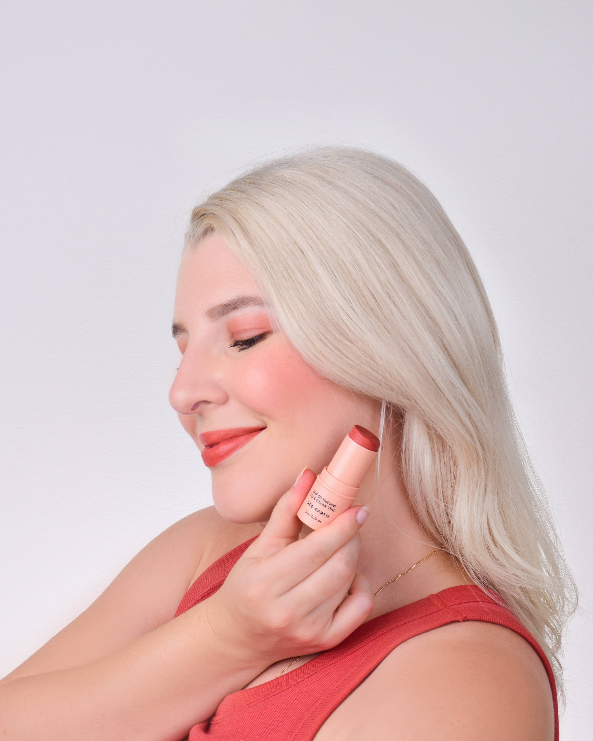 Avocado Zinc Lip Tint Avocado Zinc SPF 50 Natural Lip & Cheek Tint – Red Earth | Multi-Use Vegan SPF Stick