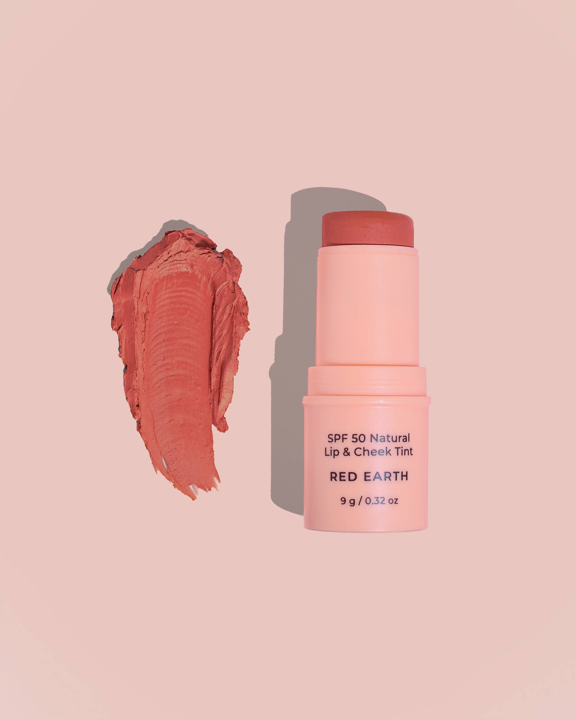 Avocado Zinc Lip Tint Avocado Zinc SPF 50 Natural Lip & Cheek Tint – Red Earth | Multi-Use Vegan SPF Stick