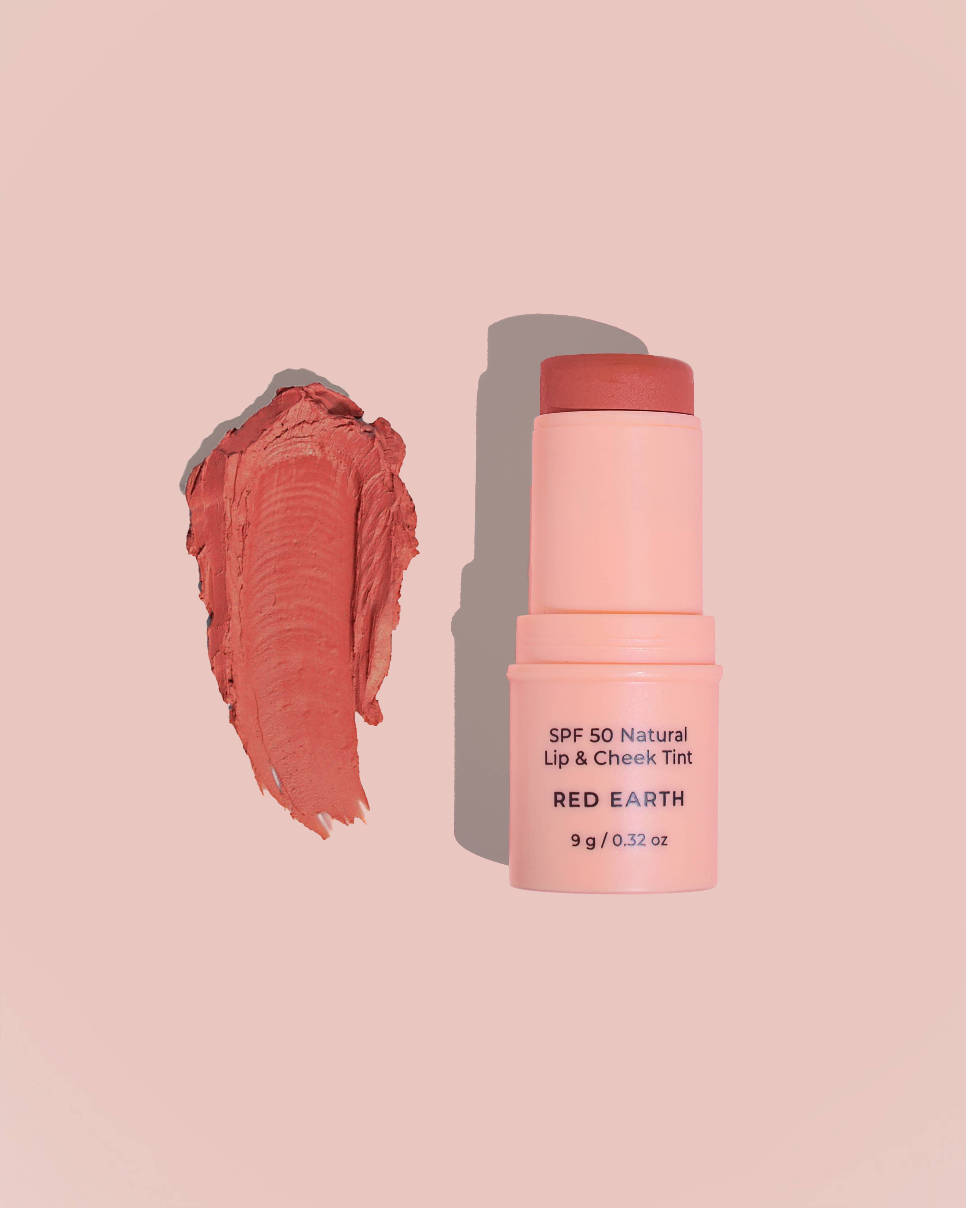 Avocado Zinc Lip Tint Avocado Zinc SPF 50 Natural Lip & Cheek Tint – Red Earth | Multi-Use Vegan SPF Stick