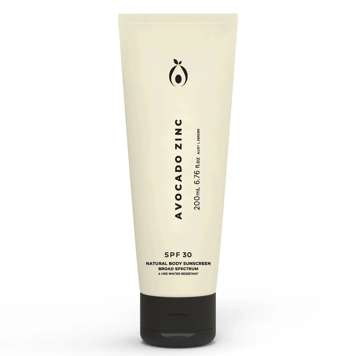 Avocado Zinc Sunscreen 200 ml Avocado Zinc SPF 30 Natural Body Sunscreen – Mineral & Reef-Safe Sun Protection