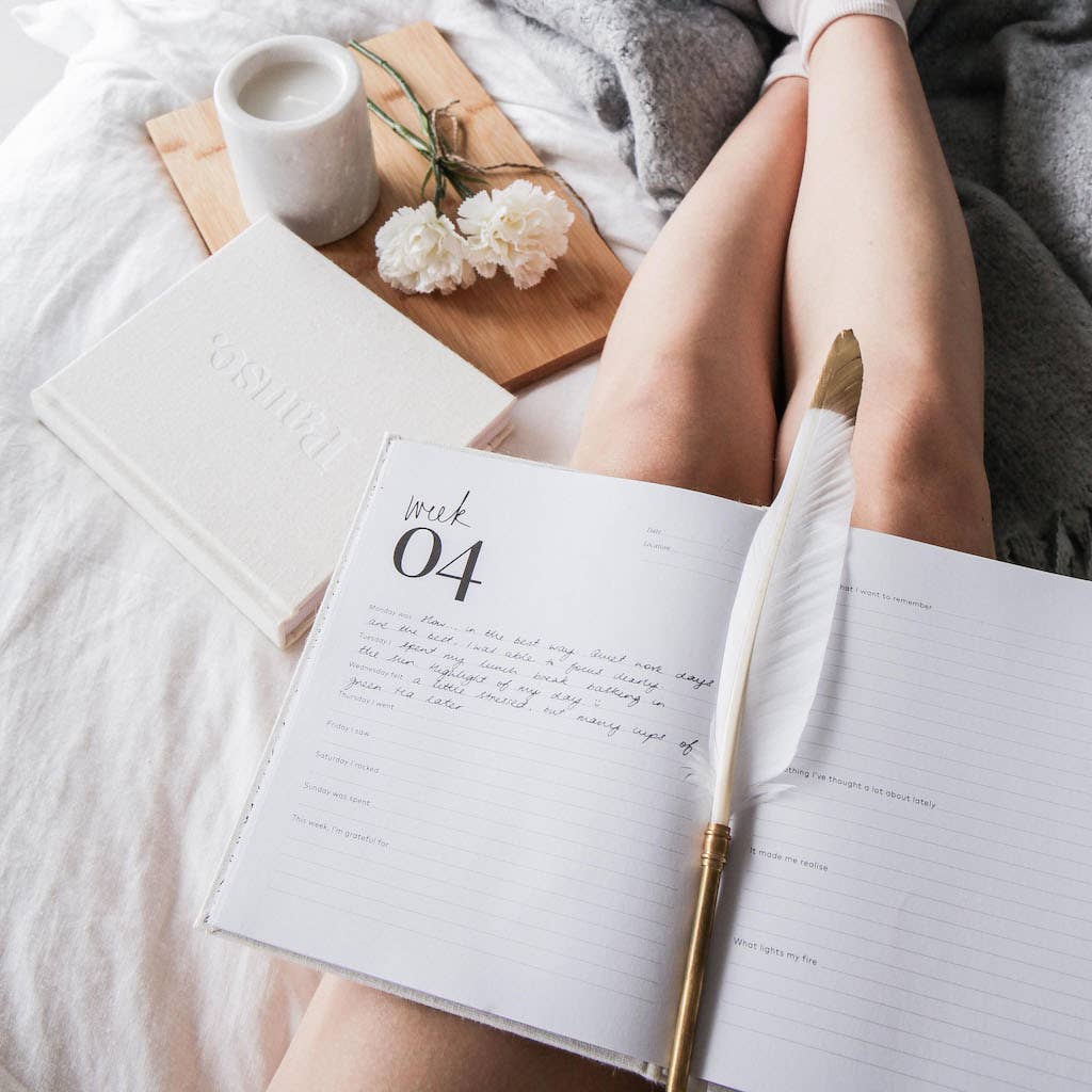 Press Pause Guided JournalAxel & Ash Book Press Pause – Guided Weekly Journal for Reflection, Growth & Mindfulness