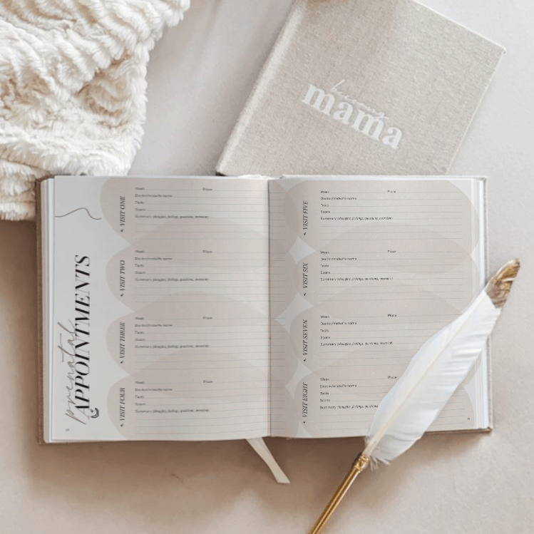Becoming MAMA Pregnancy Journal Axel & Ash Journal Becoming MAMA – A Guided Pregnancy Journal & Keepsake for Expecting Mothers