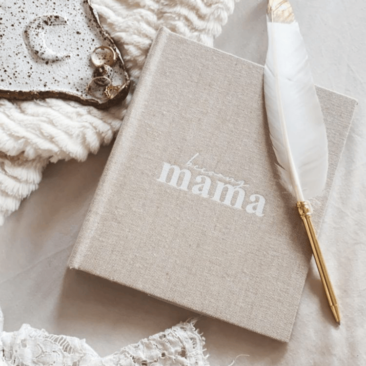 Becoming MAMA Pregnancy Journal Axel & Ash Journal Becoming MAMA – A Guided Pregnancy Journal & Keepsake for Expecting Mothers