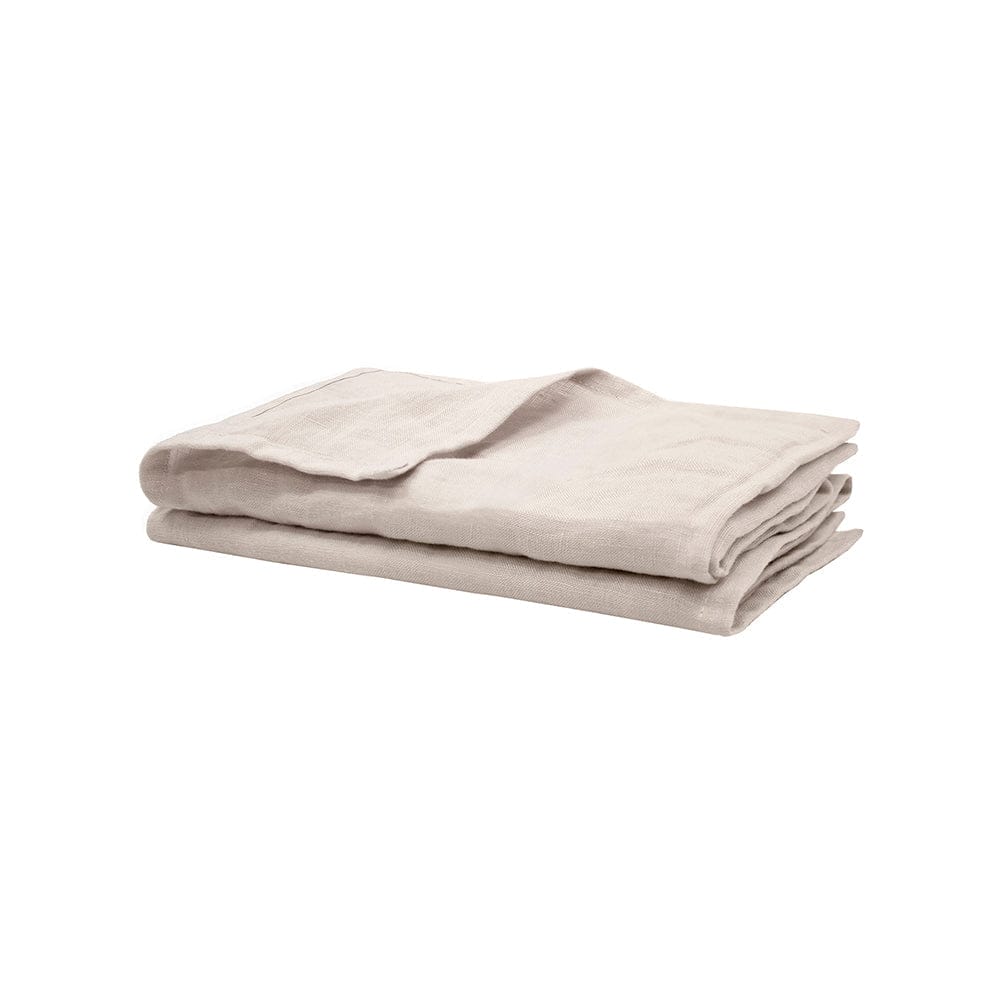 Bambury Tableware Linen Napkins Set (2) - Pebble