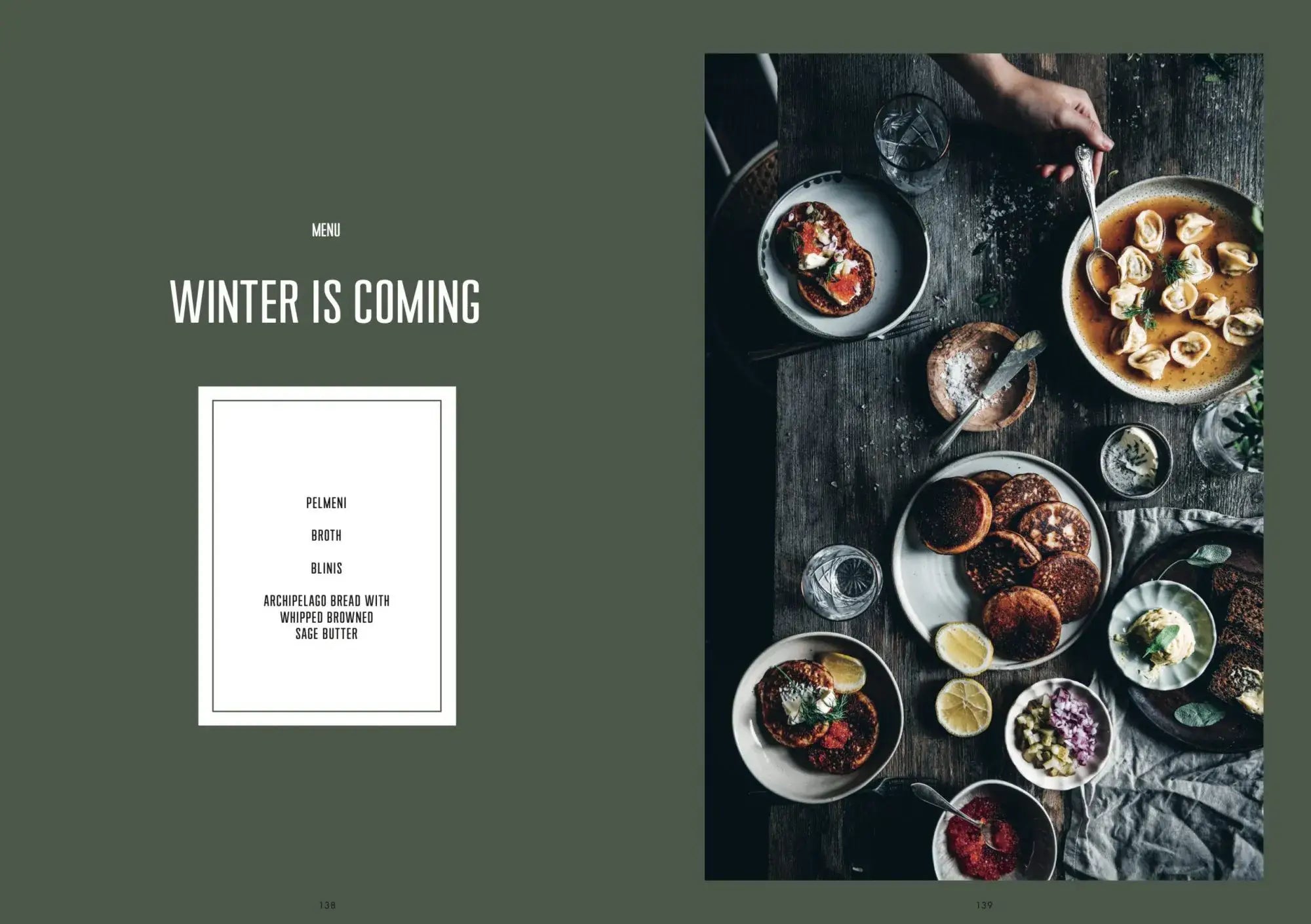 MENU Cookbook Johanna Nelson Cozy Publishing Book MENU – Recipes for Shared Moments Cookbook by Johanna Nelson