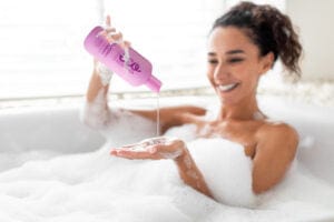 Ecoforia Body and Face Wash Ecoforia Relaxing Pleasure Bath Foam – Aromatic Moisture-Boosting Soak with Lavender & Almond Oil (400ml)