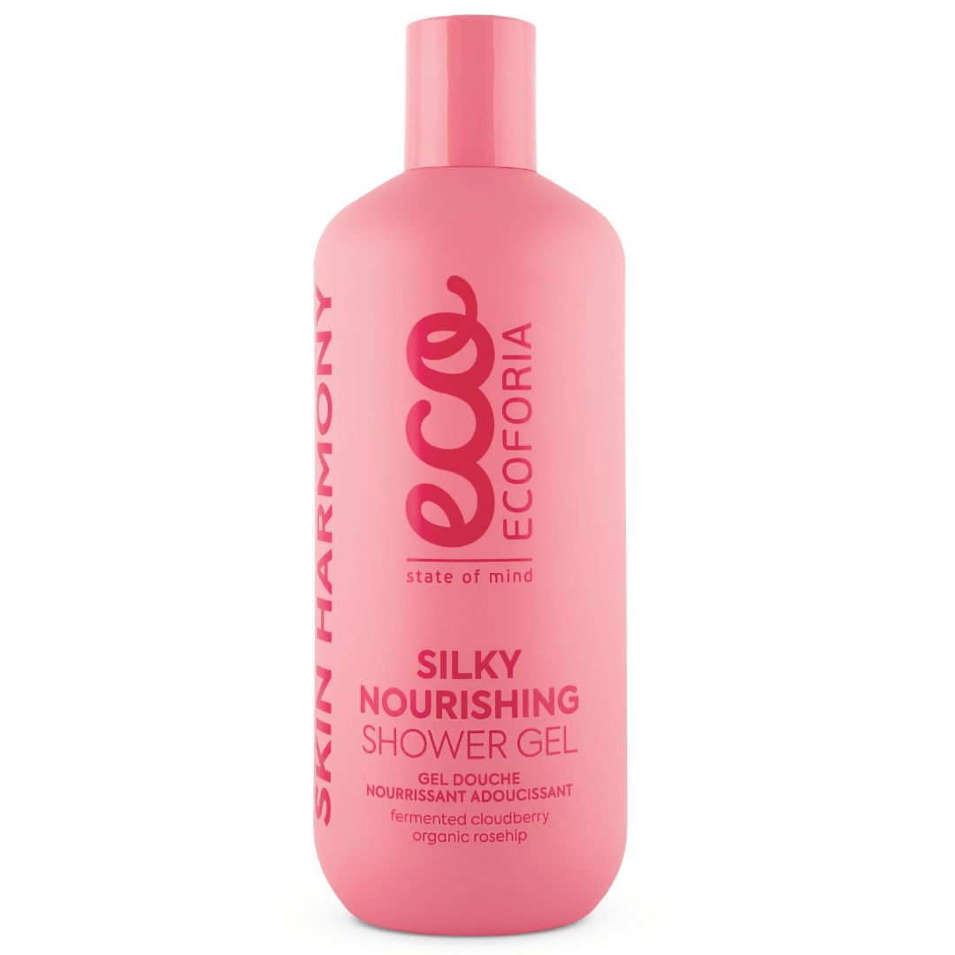 Ecoforia Body and Face Wash Ecoforia Silky Nourishing Shower Gel – Brightening Cleanse with Cloudberry & Rosehip Oil (400ml)
