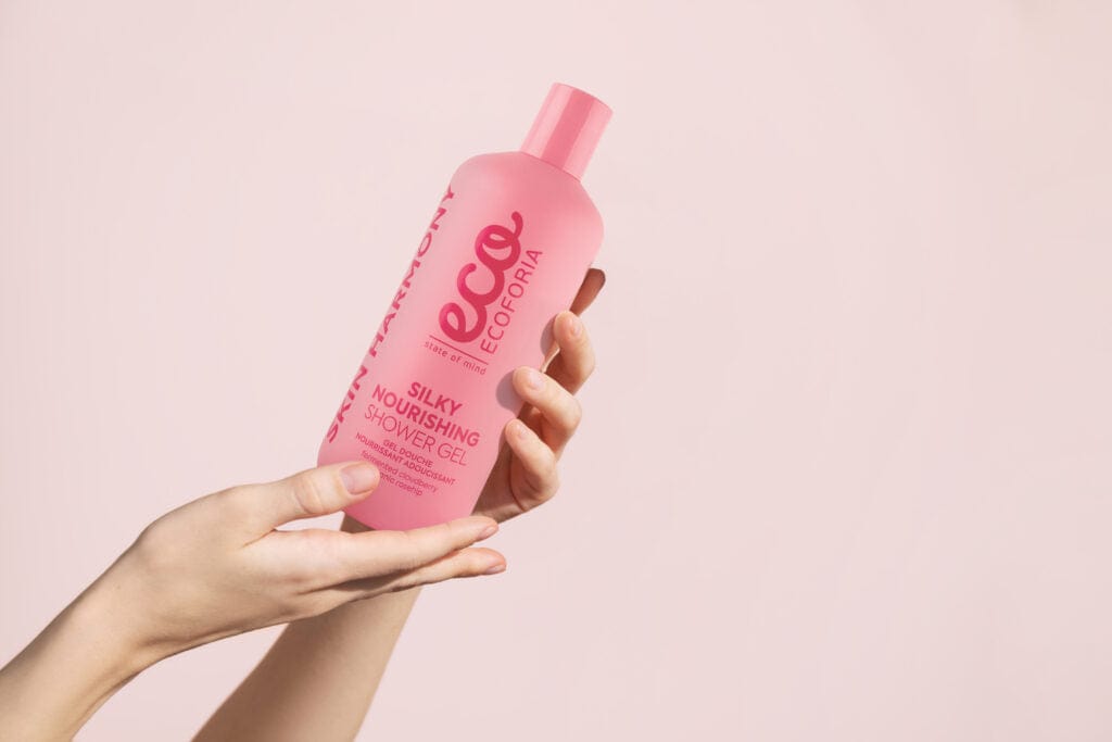 Ecoforia Body and Face Wash Ecoforia Silky Nourishing Shower Gel – Brightening Cleanse with Cloudberry & Rosehip Oil (400ml)