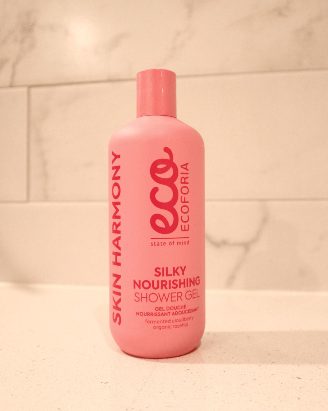 Ecoforia Body and Face Wash Ecoforia Silky Nourishing Shower Gel – Brightening Cleanse with Cloudberry & Rosehip Oil (400ml)