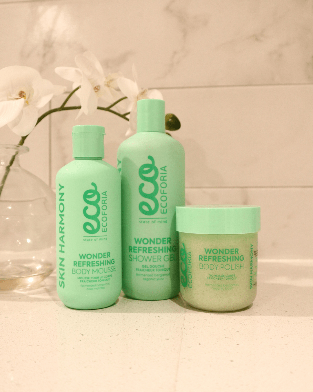 Ecoforia Body and Face Wash Ecoforia Wonder Refreshing Shower Gel – Glow-Boosting Cleanse with Yuzu & Bergamot (400ml)