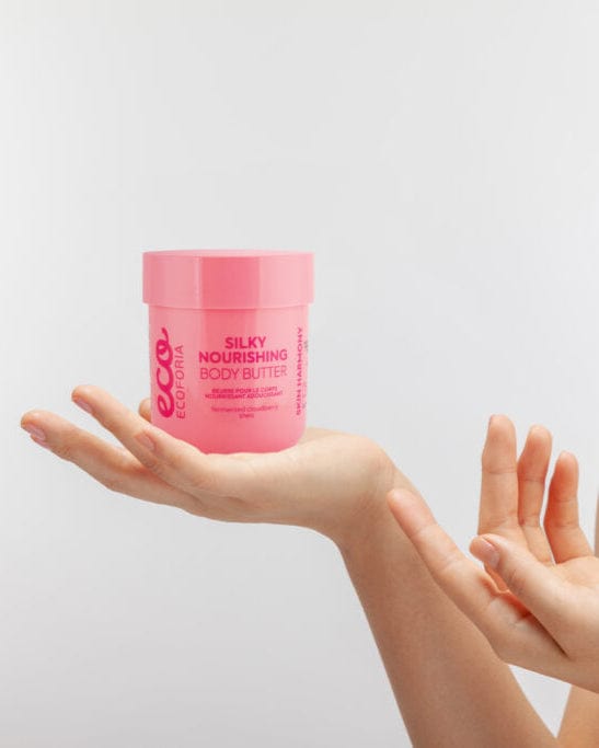 Ecoforia Body Moisteriser Ecoforia Silky Nourishing Body Butter – Intense Moisture with Cloudberry & Shea Butter (200ml)