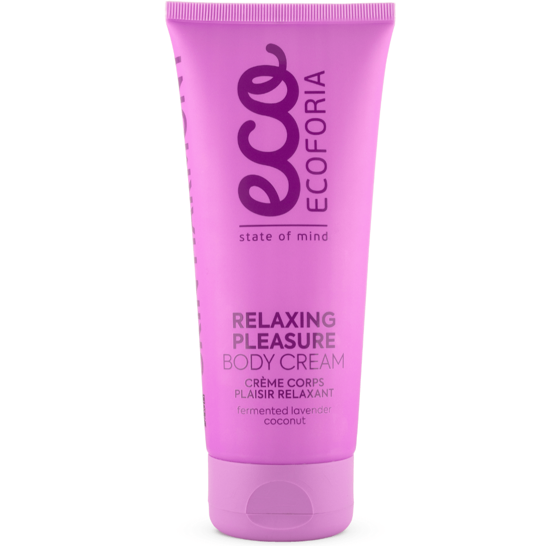 Ecoforia Body Moisturiser Ecoforia Relaxing Pleasure Body Cream – Soothing Hydration with Lavender & Coconut Oil (200ml)
