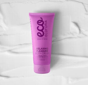Ecoforia Body Moisturiser Ecoforia Relaxing Pleasure Body Cream – Soothing Hydration with Lavender & Coconut Oil (200ml)