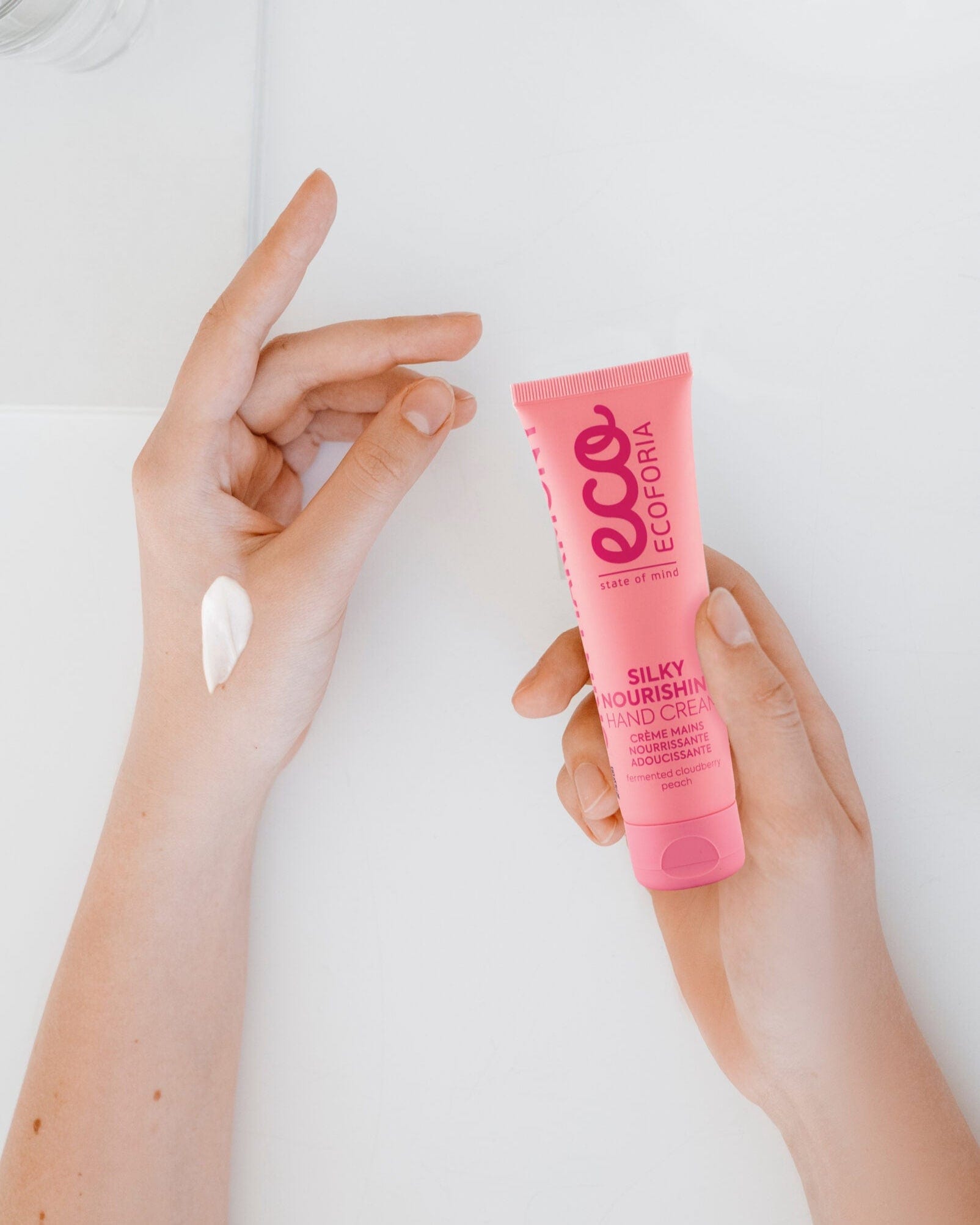 Ecoforia Body Moisturiser Ecoforia Silky Nourishing Hand Cream – Hydrating Care with Cloudberry & Peach Oil (75ml)