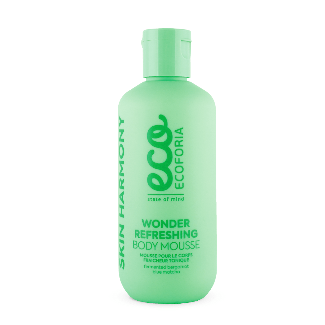 Ecoforia Body Moisturiser Ecoforia Wonder Refreshing Body Mousse – Hydrating Firming Moisturiser with Blue Matcha & Bergamot (250ml)