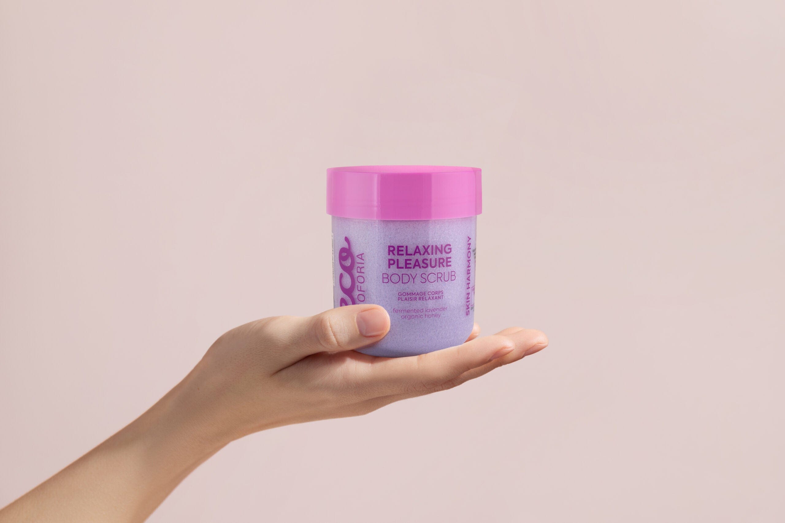 Ecoforia Body Scrub Ecoforia Relaxing Pleasure Body Scrub – Soothing Exfoliant with Lavender & Organic Honey (200ml)