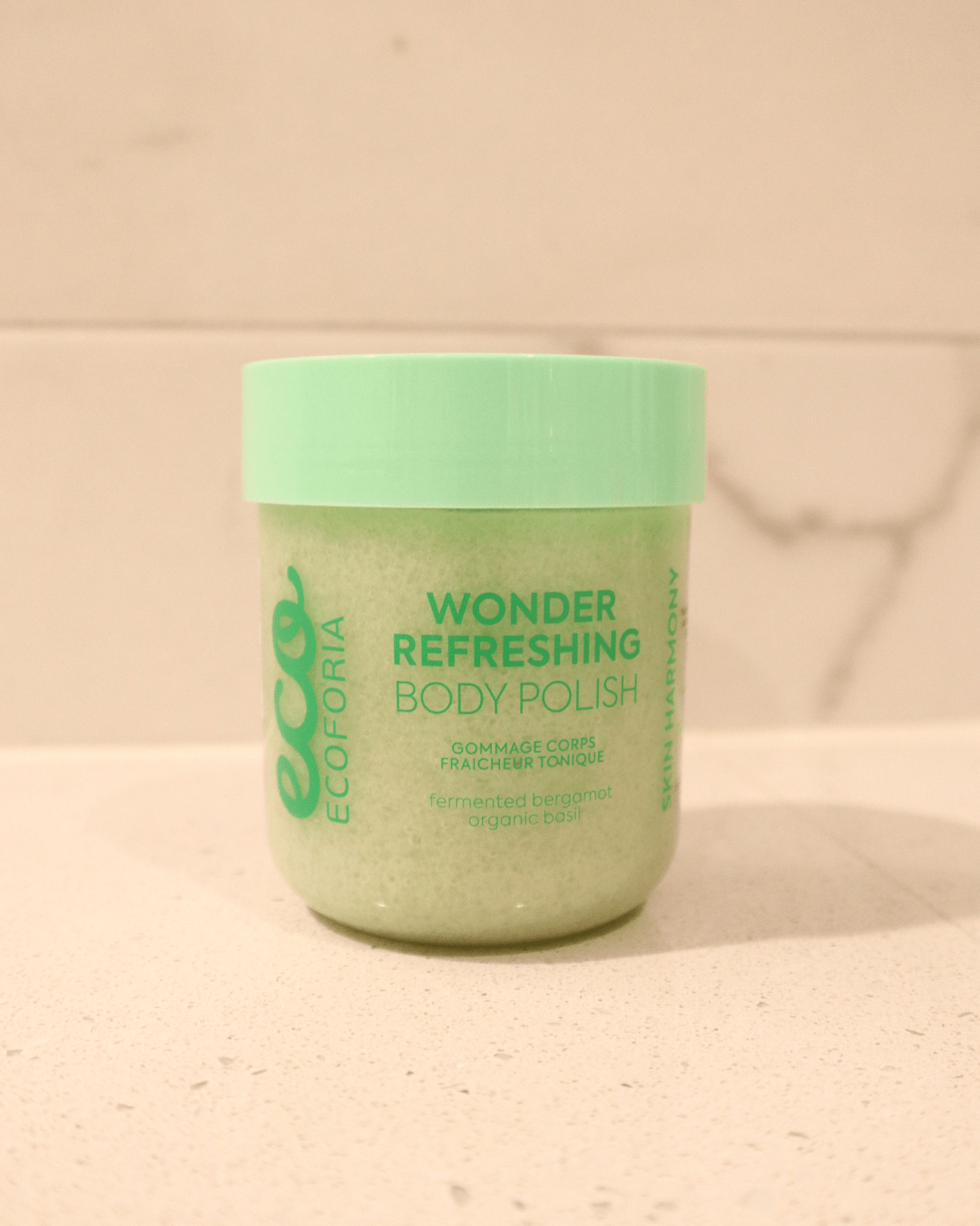 Ecoforia Body Scrub Ecoforia Wonder Refreshing Body Polish – Smoothing Exfoliant with Basil & Bergamot (200ml)