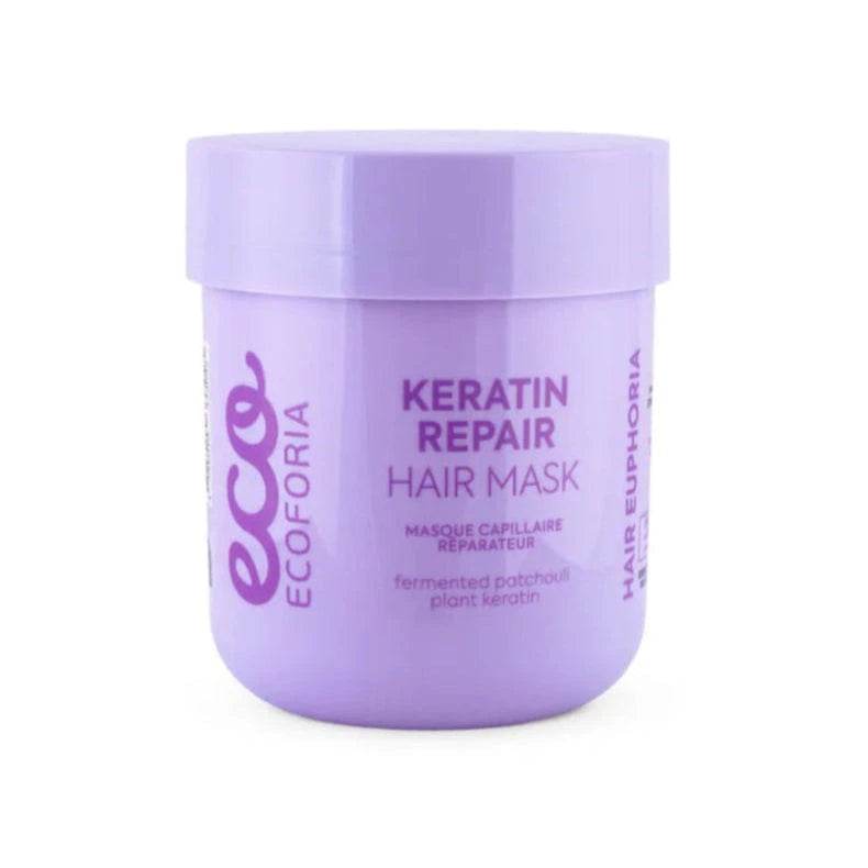 Ecoforia Hair Mask Ecoforia Keratin Repair Hair Mask – Strengthening & Restorative Treatment for Damaged Hair (200ml)