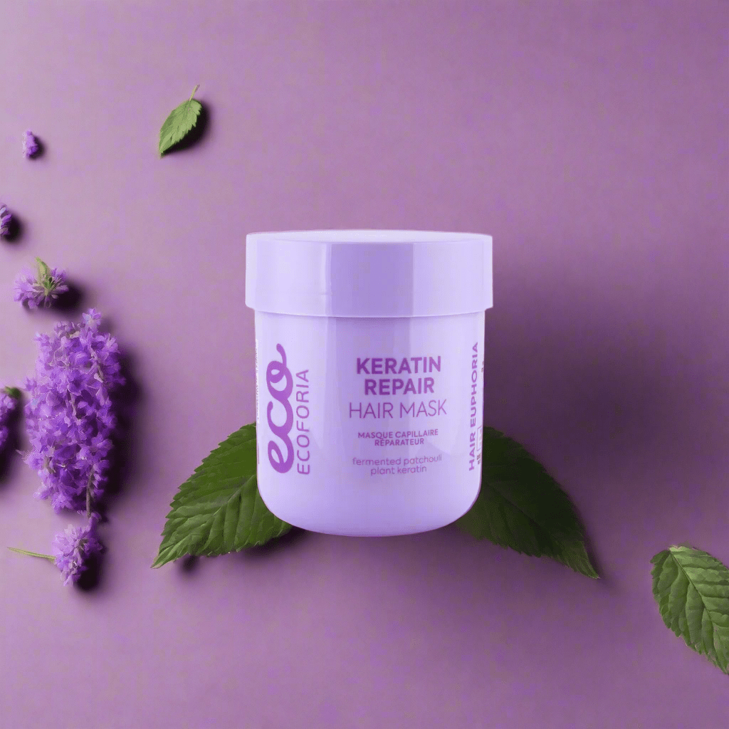 Ecoforia Hair Mask Ecoforia Keratin Repair Hair Mask – Strengthening & Restorative Treatment for Damaged Hair (200ml)