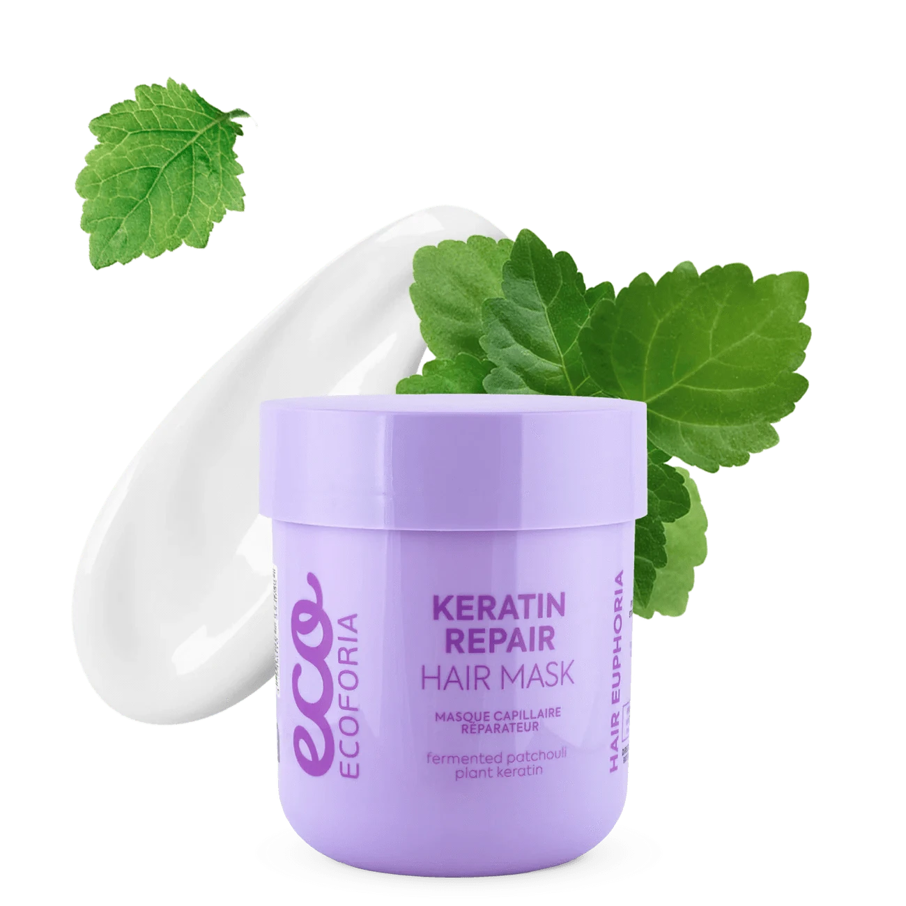 Ecoforia Hair Mask Ecoforia Keratin Repair Hair Mask – Strengthening & Restorative Treatment for Damaged Hair (200ml)