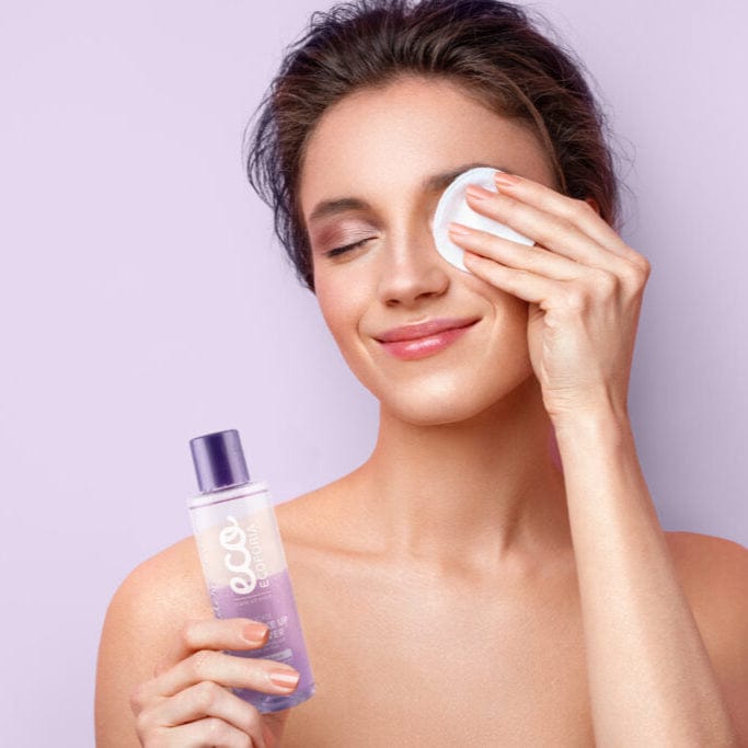 Ecoforia Makeup Remover Ecoforia Delicate Eye Makeup Remover – Gentle Vegan Formula with Hyaluronic Acid & Vitamin B5 (150ml)