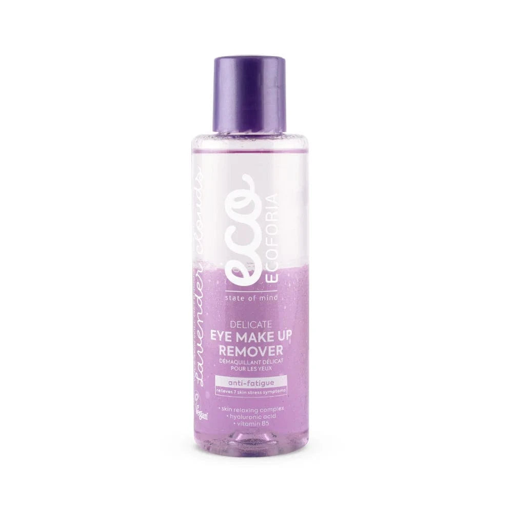 Ecoforia Makeup Remover Ecoforia Delicate Eye Makeup Remover – Gentle Vegan Formula with Hyaluronic Acid & Vitamin B5 (150ml)