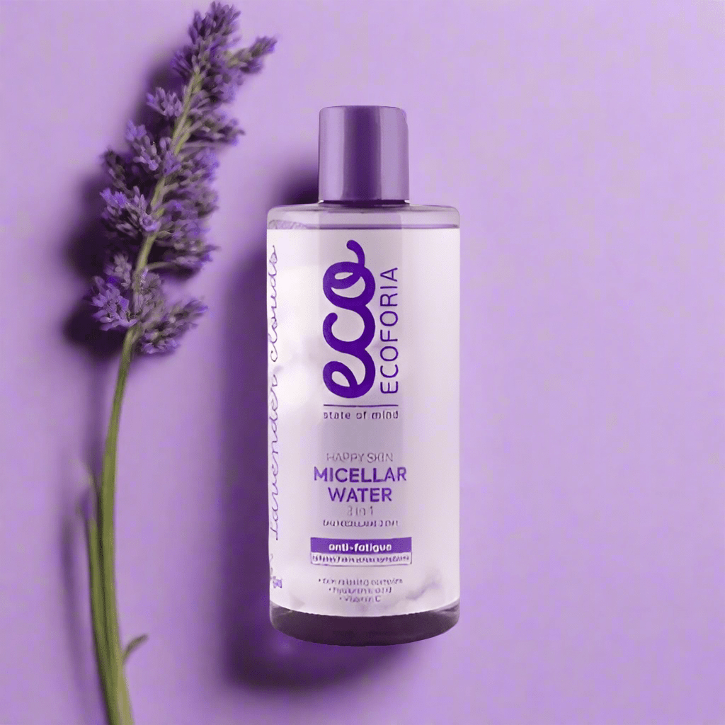Ecoforia Makeup Remover Ecoforia Happy Skin Micellar Water – Hydrating & Brightening Cleanser with Vitamin C (300ml)