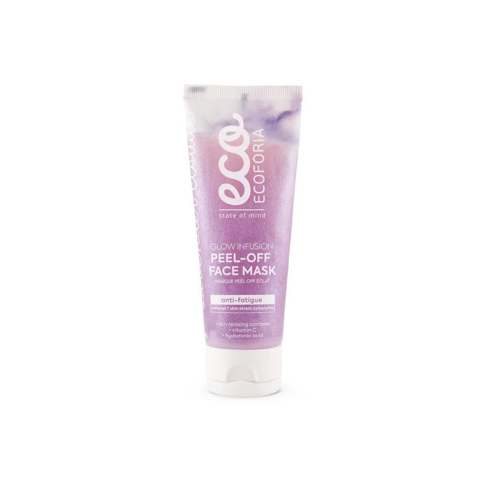 Ecoforia Masks & Peels Ecoforia Glow Infusion Peel-Off Face Mask – Hydrating & Brightening with Vitamin C (75ml)
