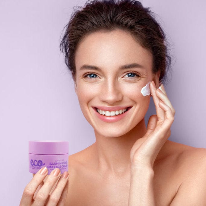 Ecoforia Moisturiser Ecoforia Illuminating Day Cream – Hydrating Lamellar Moisturiser (50ml)