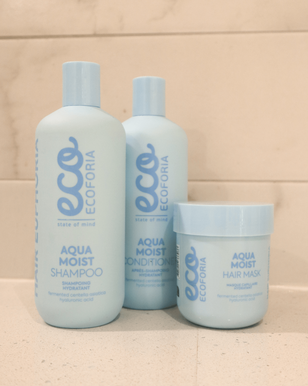 Ecoforia Shampoo Ecoforia Aqua Moist Shampoo – Hydrating Cleanse with Centella & Hyaluronic Acid (400ml)