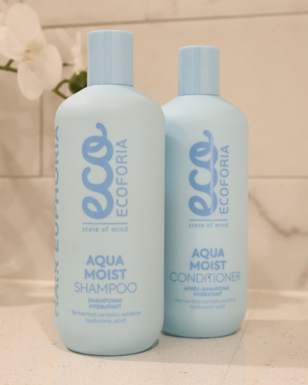 Ecoforia Shampoo Ecoforia Aqua Moist Shampoo – Hydrating Cleanse with Centella & Hyaluronic Acid (400ml)