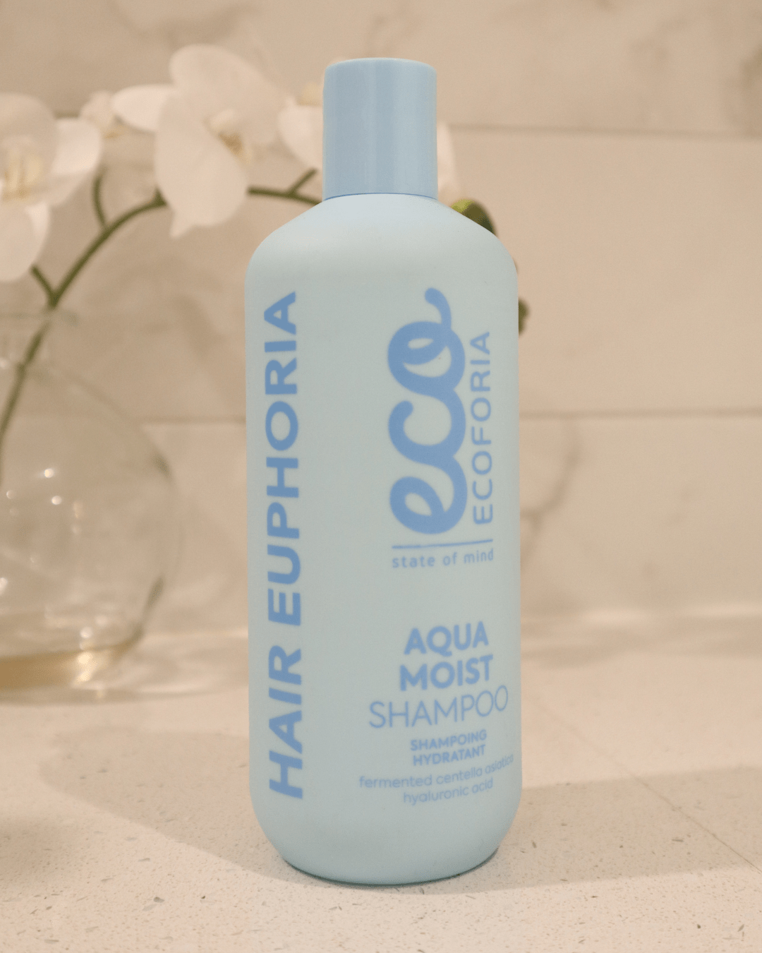 Ecoforia Shampoo Ecoforia Aqua Moist Shampoo – Hydrating Cleanse with Centella & Hyaluronic Acid (400ml)