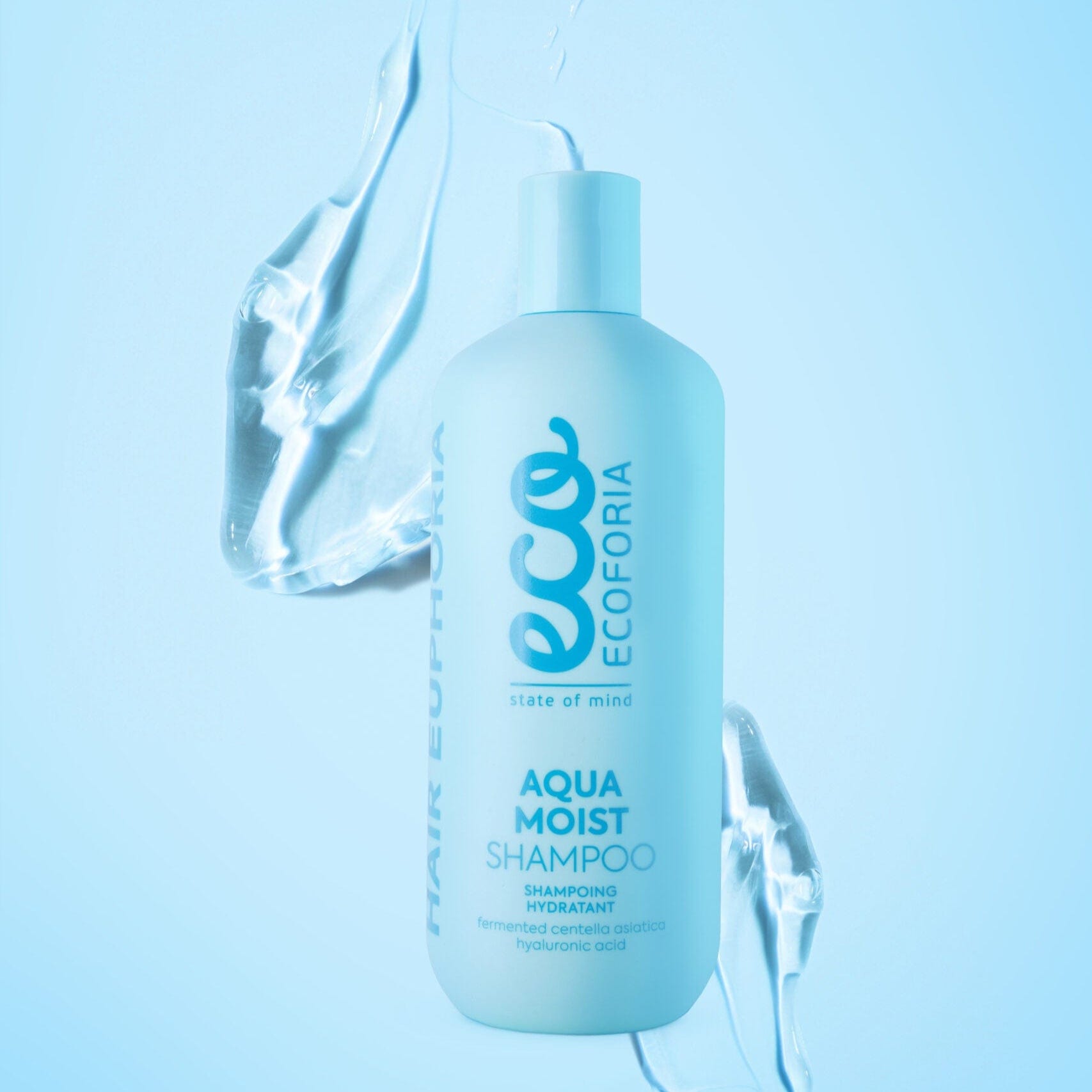 Ecoforia Shampoo Ecoforia Aqua Moist Shampoo – Hydrating Cleanse with Centella & Hyaluronic Acid (400ml)