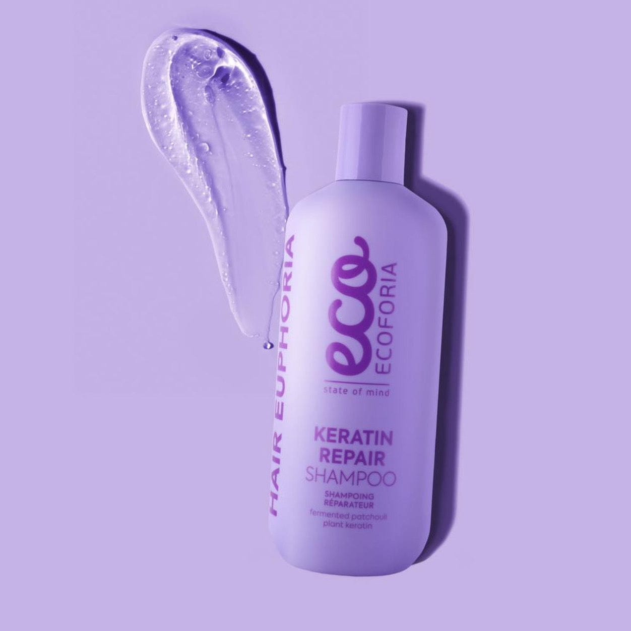 Ecoforia Shampoo Ecoforia Keratin Repair Shampoo – Strengthening Cleanse for Damaged Hair (400ml)