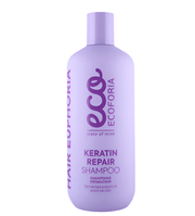 Ecoforia Shampoo Ecoforia Keratin Repair Shampoo – Strengthening Cleanse for Damaged Hair (400ml)