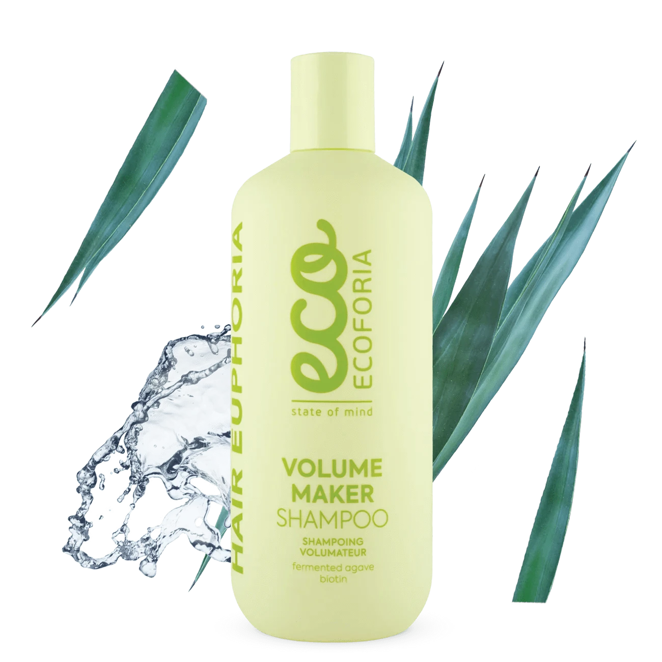 Ecoforia Shampoo Ecoforia Volume Maker Shampoo – Purifying & Volumising Cleanser for Fine Hair (400ml)
