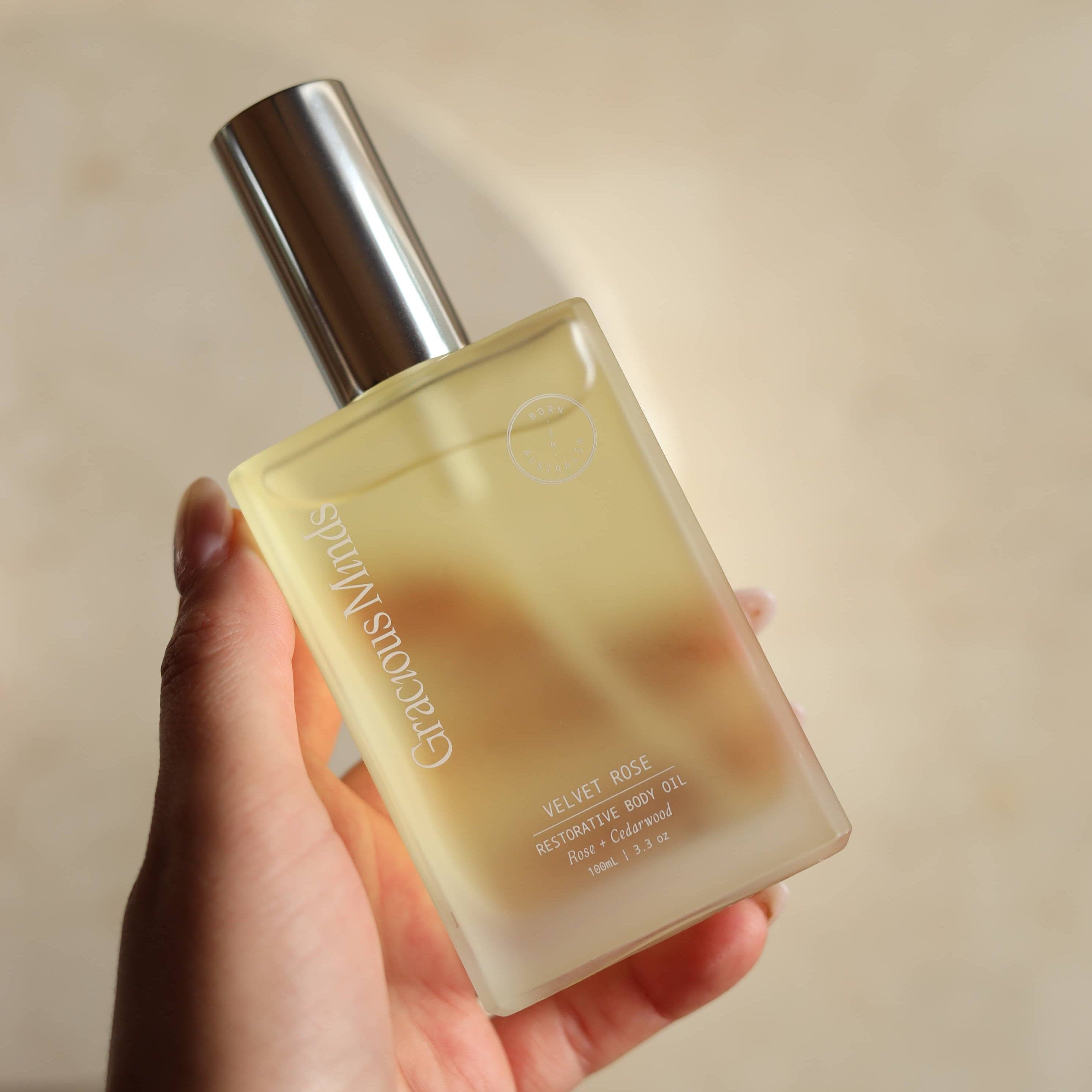 Gracious Minds Body Oil Velvet Rose Restoring Body Oil