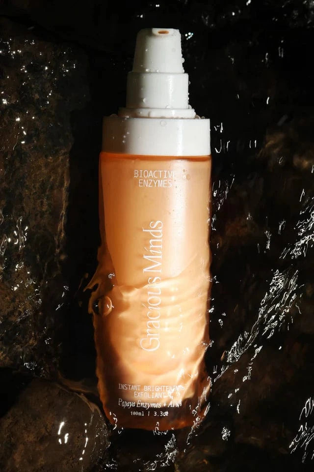 Gracious Minds Exfoliant Bioactive Enzymes Instant Brightening Exfoliant