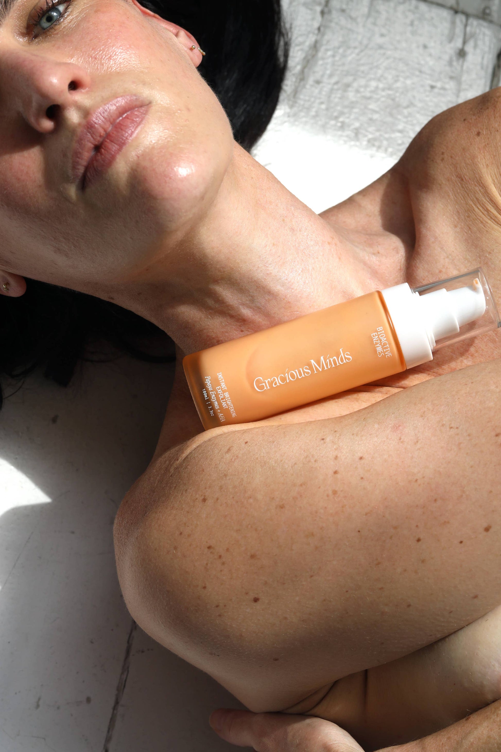 Gracious Minds Exfoliant Bioactive Enzymes Instant Brightening Exfoliant