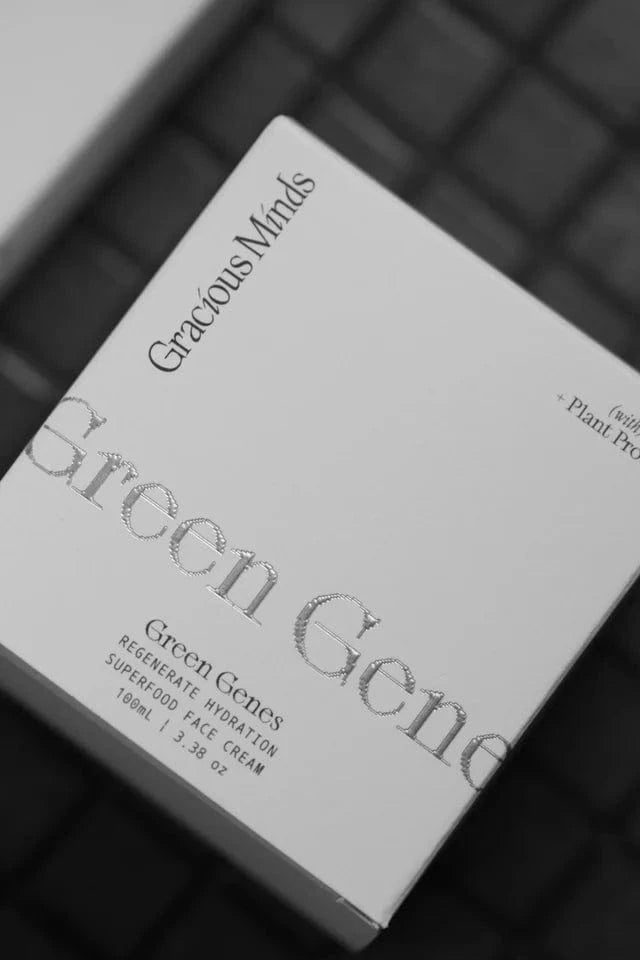 Gracious Minds Moisturiser Green Genes Superfood Face Cream Moisturiser (100ml)