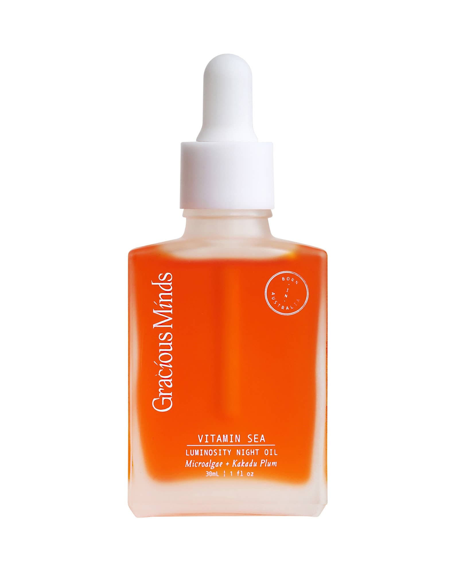 Gracious Minds Night Oil Vitamin Sea Night Oil – Brightening Facial Oil with Vitamin C (30ml)