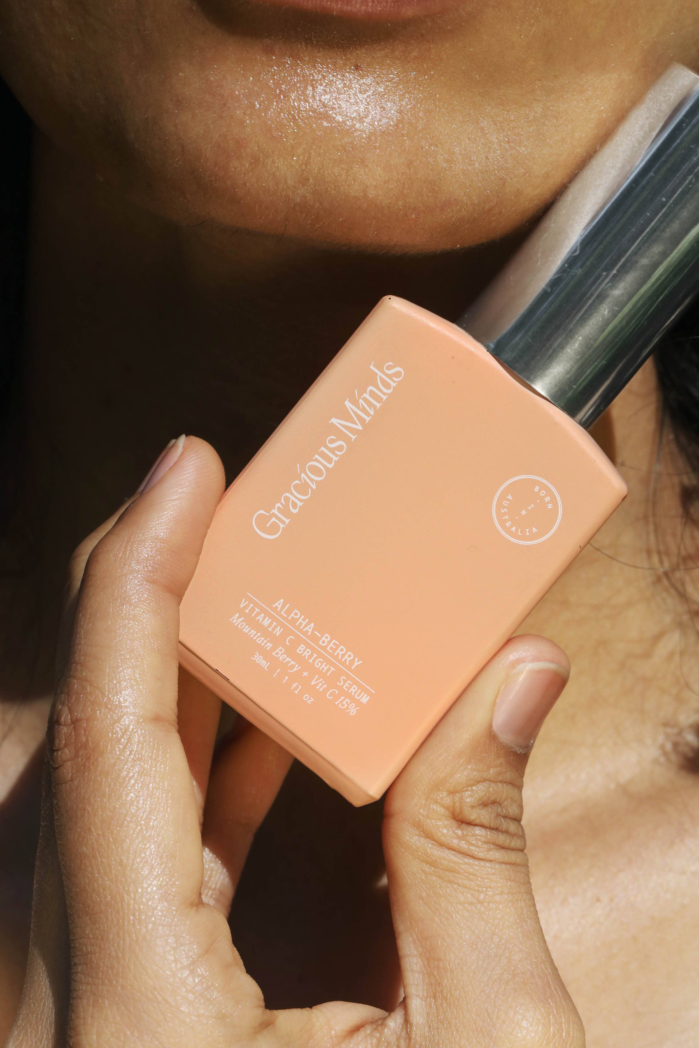 Gracious Minds Serum Alpha-Berry Vitamin C Serum 15% – Brightening Antioxidant Face Serum (30ml)