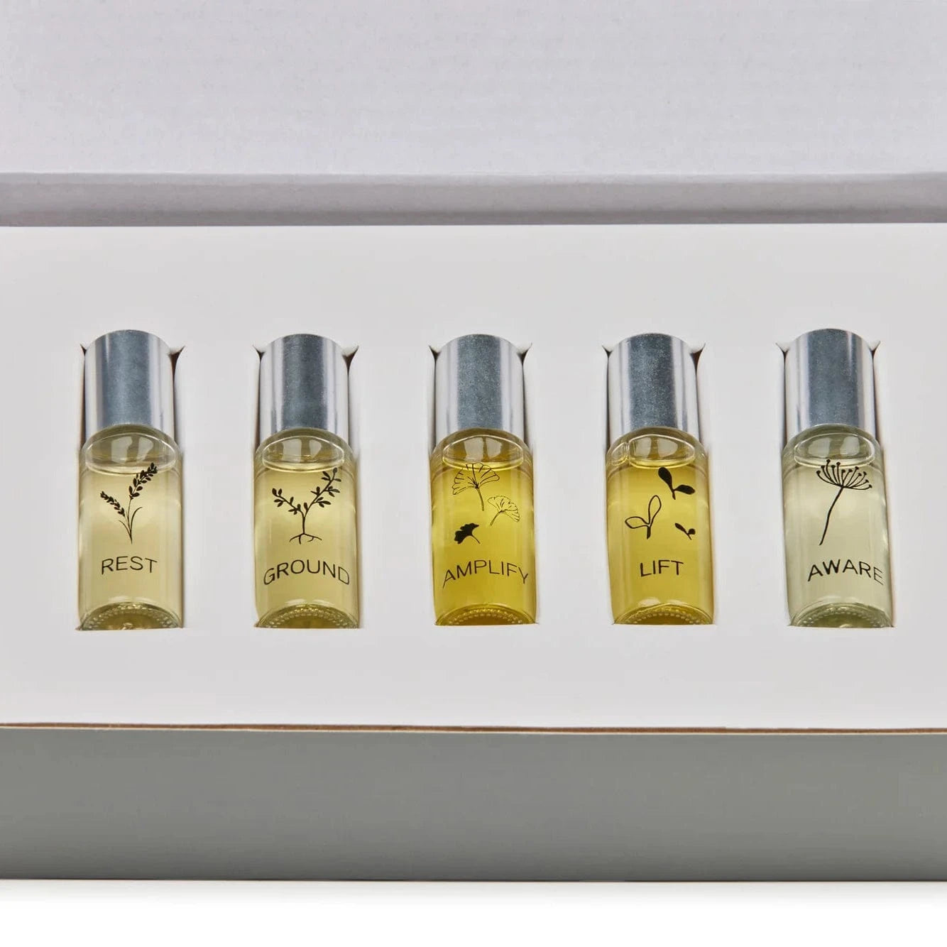Serene Body Health Perfume Serene Body Health Discovery Box – Scented Perfume Oil Gift Set (5 x 10ml)