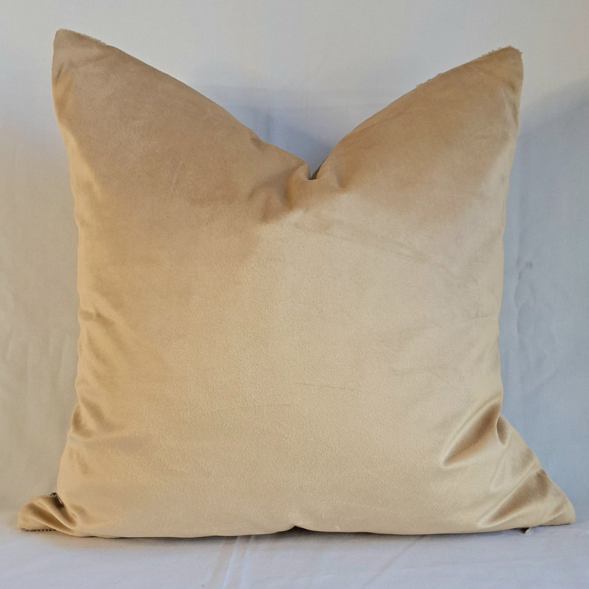 Boucle Cushion Cover Latte Soft Textured Home Decor in warm beige color