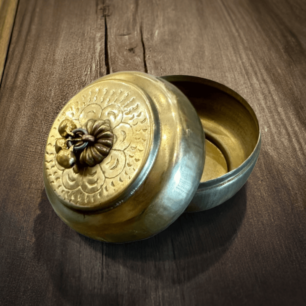 Simply Hygge Living Home Decor Brass Trinket Boxes