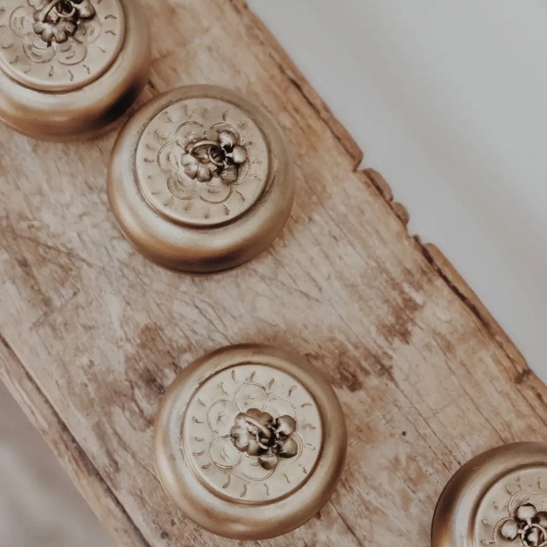 Simply Hygge Living Home Decor Brass Trinket Boxes