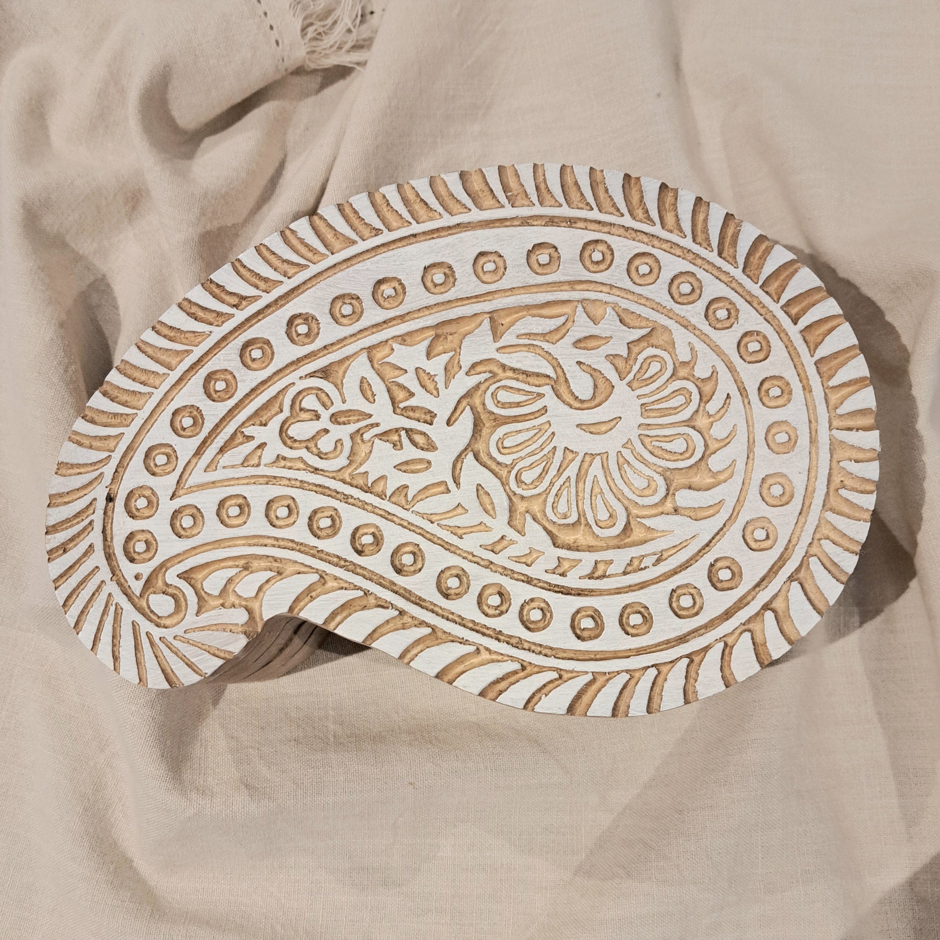 Simply Hygge Living Paisley Wooden Box