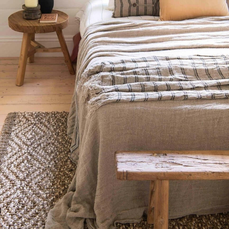 Simply Hygge Living Rugs 160cm x 230cm Aztec Jute Rugs & Runners