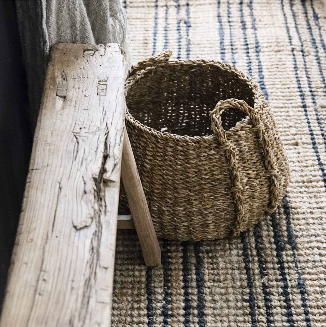 Simply Hygge Living Rugs 160cm x 230cm Stripe Jute Rugs & Runners