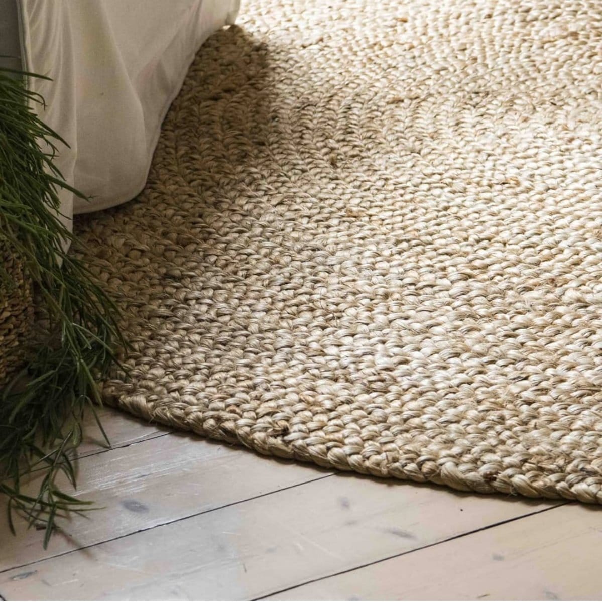 Simply Hygge Living Rugs Natural 180cm Natural Jute Round Rugs